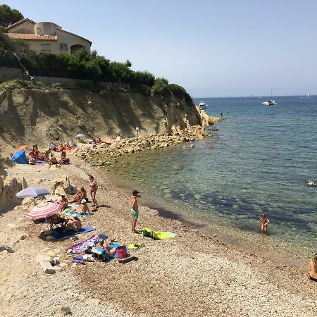 T2 Rez De Jardin 300M Plage De Beaucours Sanary Sur Mer Zewnętrze zdjęcie